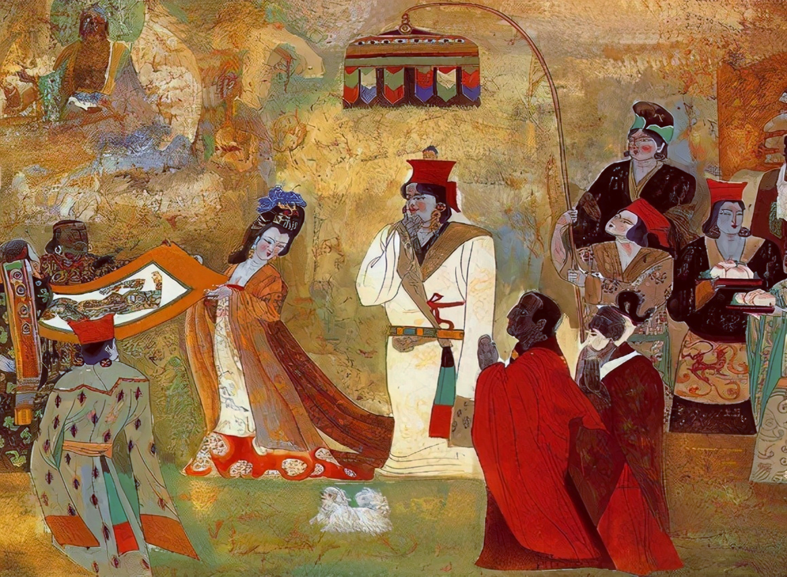 布达拉宫黄金之谜,布达拉宫内部的黄金从哪儿来的