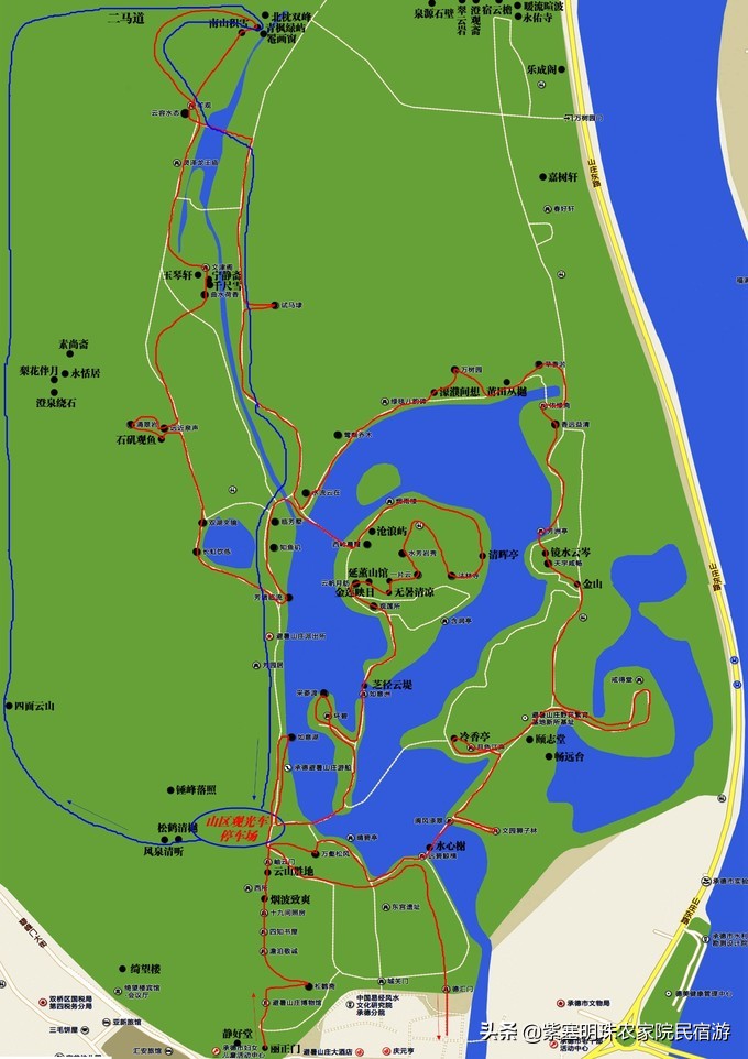 十一长假游承德避暑山庄详细攻略，看了如临其境！无需解说员