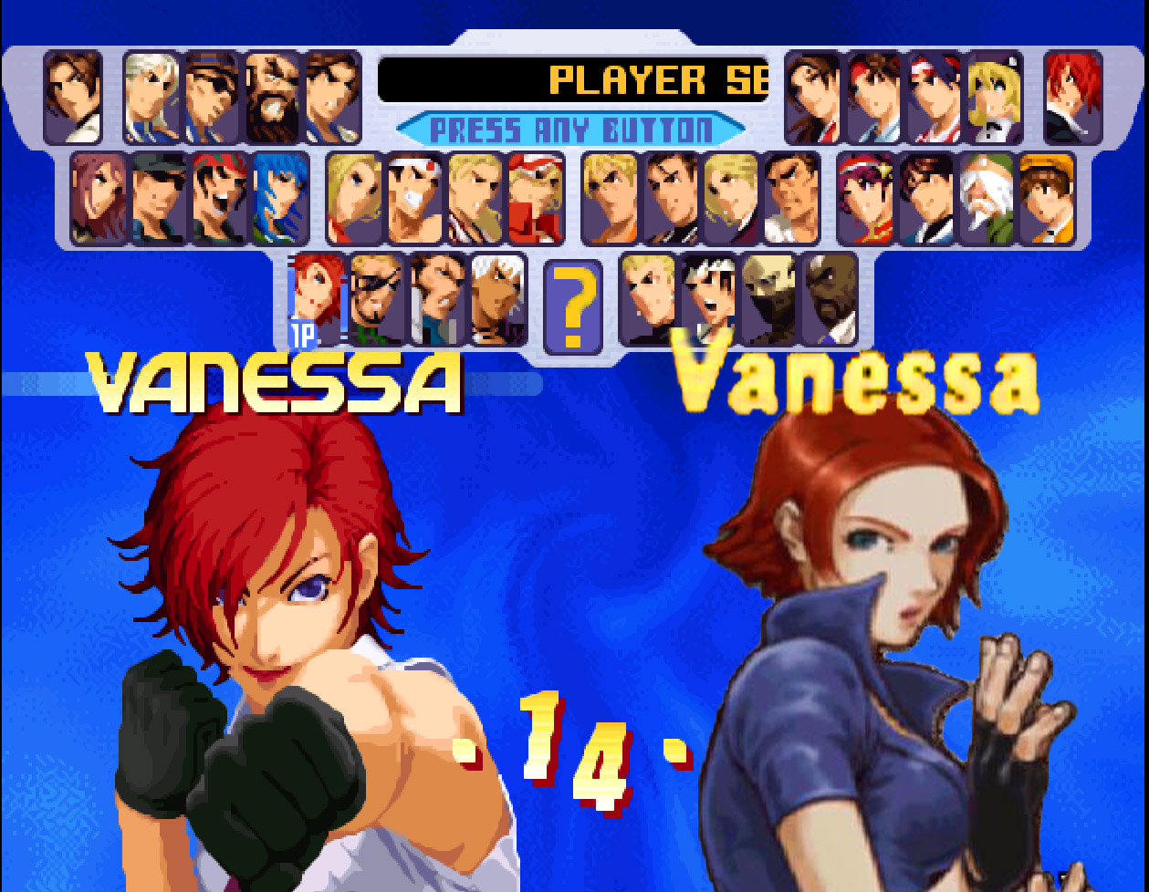 游戏拳皇温妮莎,温妮莎安琪儿