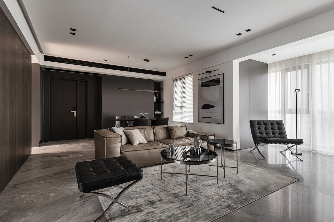 120平现代新中式设计越住越喜欢,大户型120平装修朴素舒适