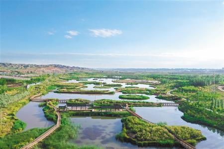 城中有绿城在绿中兰州新区绘就最美发展底色