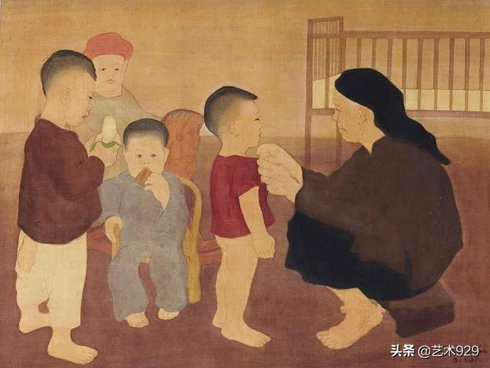越南画家彩铅画 (越南画家肖像画)