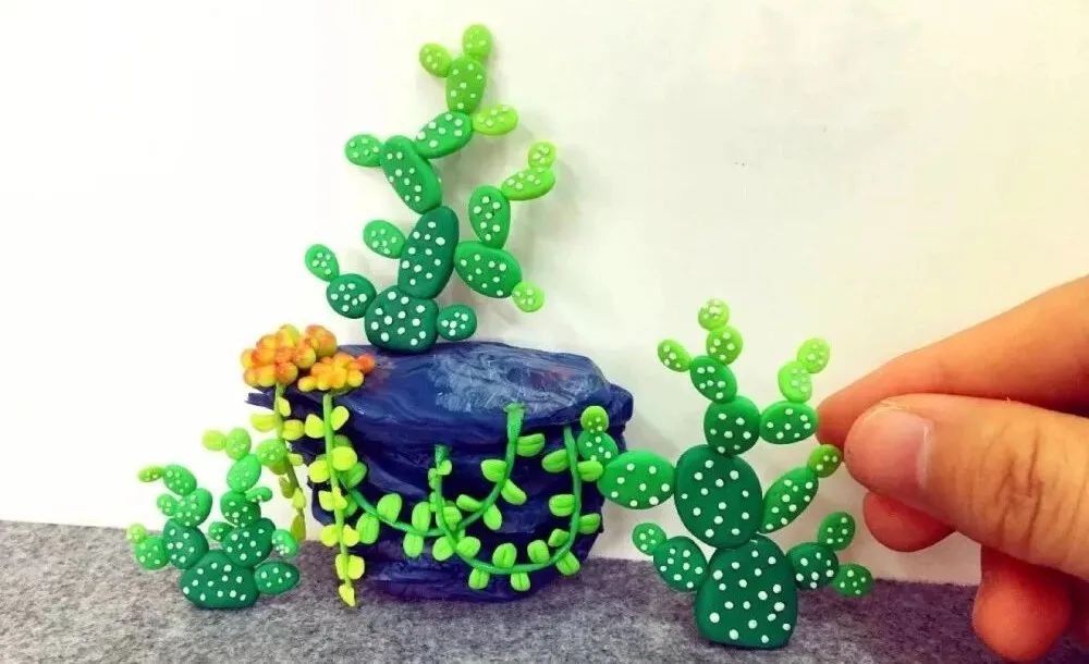 儿童手工粘土创意视频,7-12岁粘土手工简单好看小章鱼