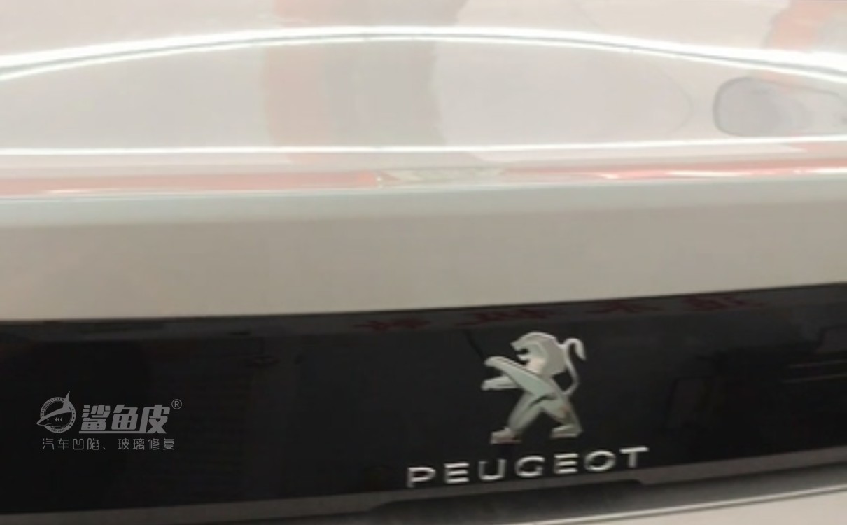 汽车后备箱凹陷免喷漆修复教程,汽车后备箱撞了个凹怎么修补