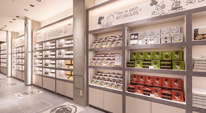 岛国京都开了史努比巧克力专卖店,里边的巧克力好可爱啊