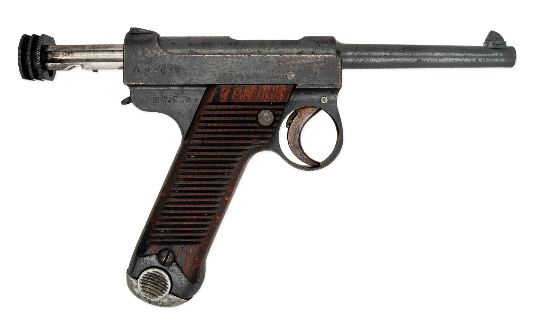 日本鬼子的王八盒子枪,日本的王八盒子手枪有多厉害