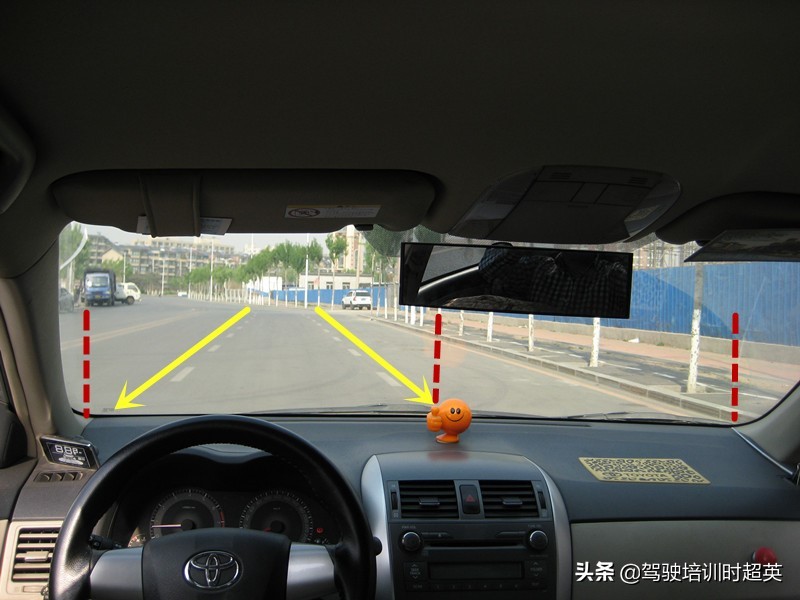 转弯过程中如何判断两侧间距,开车如何判断两侧行人的间距