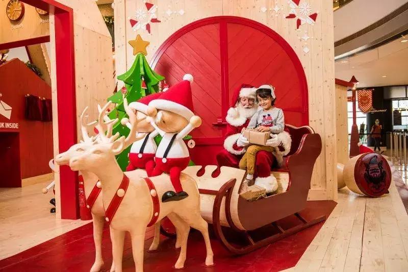 香港海滨长廊圣诞节,香港圣诞打卡地唯美视频