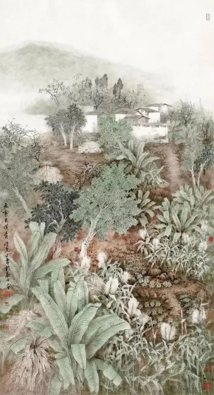 充满诗情画意的山水田园风光,慢慢体味令人陶醉的田园山水韵味