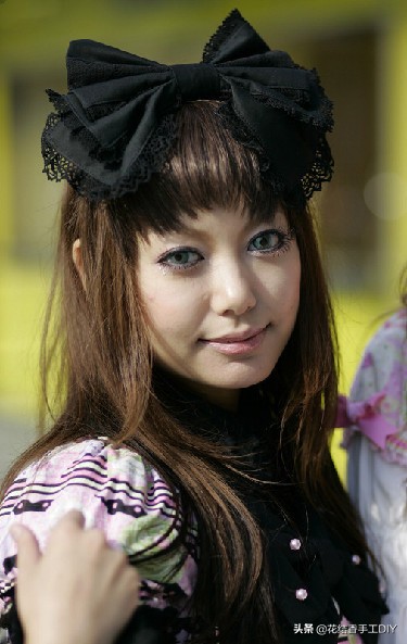 洛丽塔Lolita蝴蝶结,附详细教程,只看“lo娘”服饰,别看相貌哈