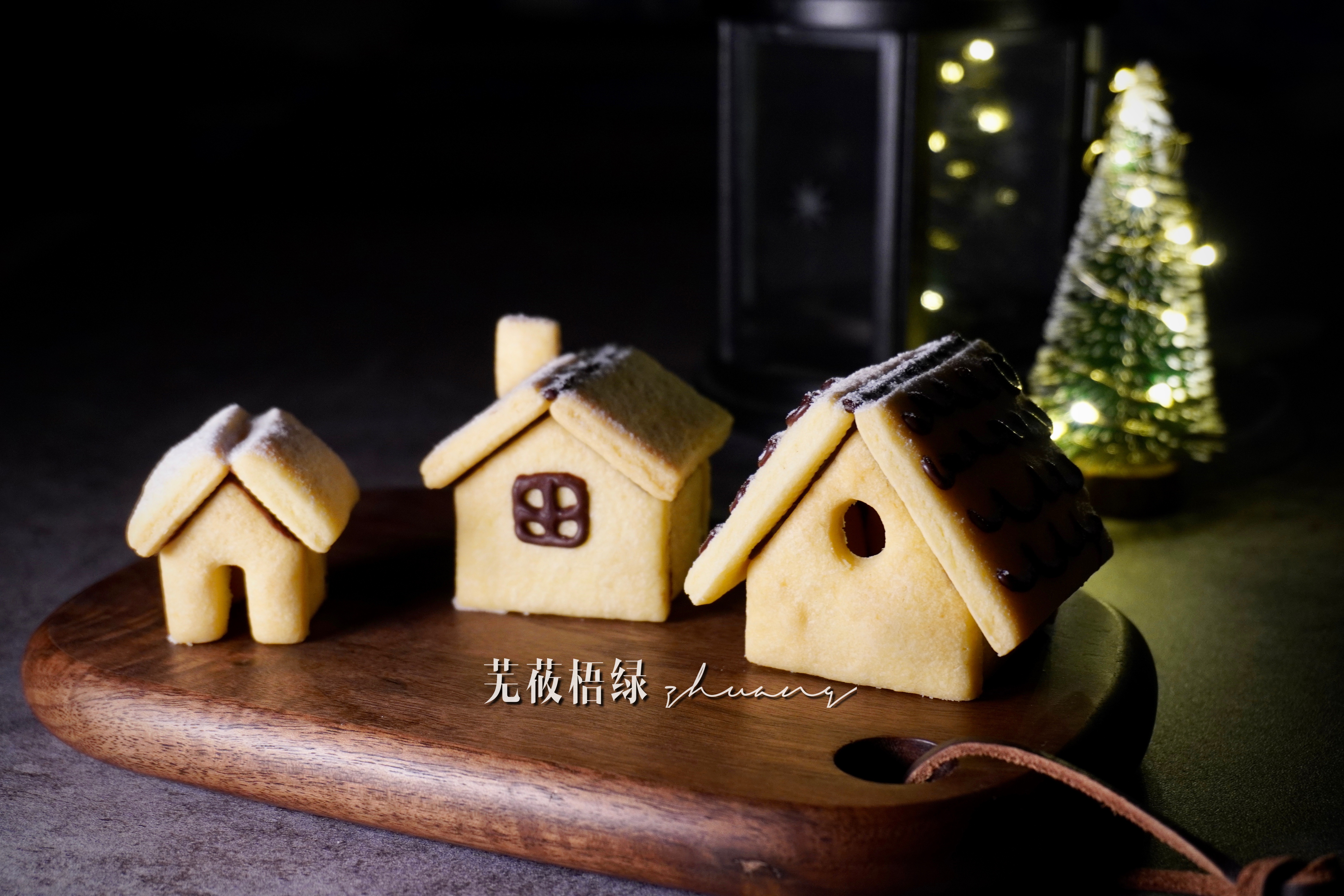 怎么做可以吃的姜饼屋,焦糖饼干姜饼屋