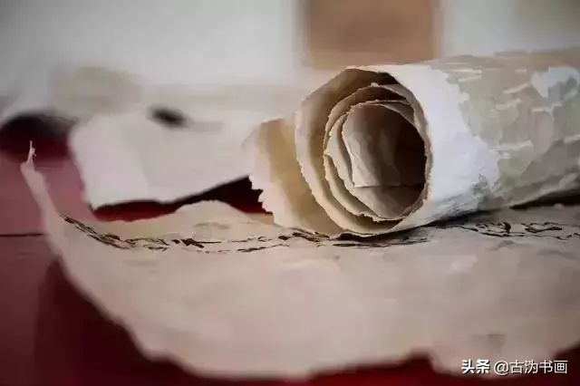 有瑕疵的徽墨,有点瑕疵的画