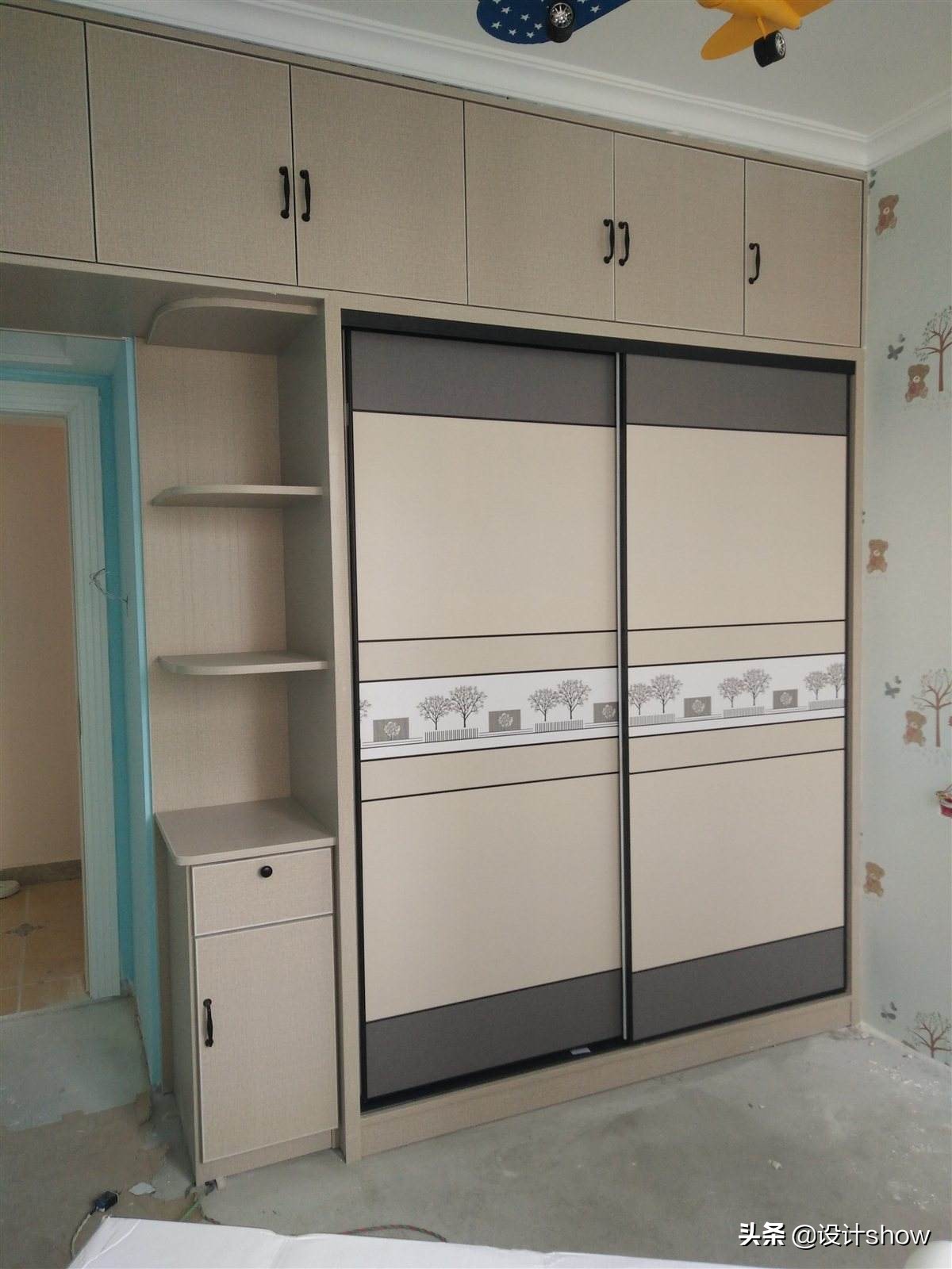 木工做的衣柜背面如何处理,最新木工做衣柜效果图大全