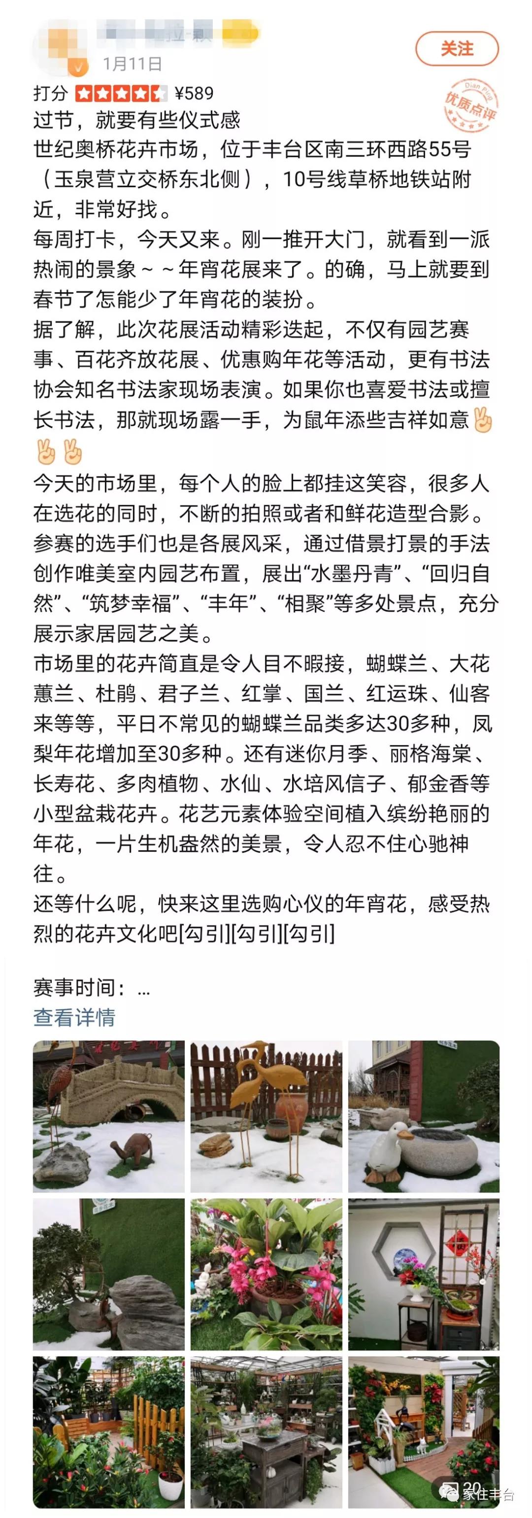 小编整理！丰台四大花市逛买攻略！春节就要这喜庆劲儿