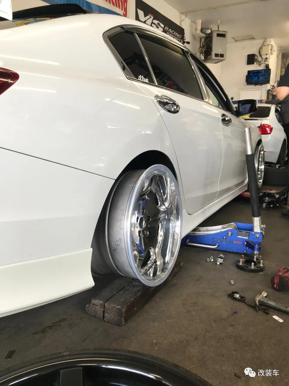 ​嫌代步用的九代雅阁太平淡，换上气动后秒变街头最帅姿态*党**