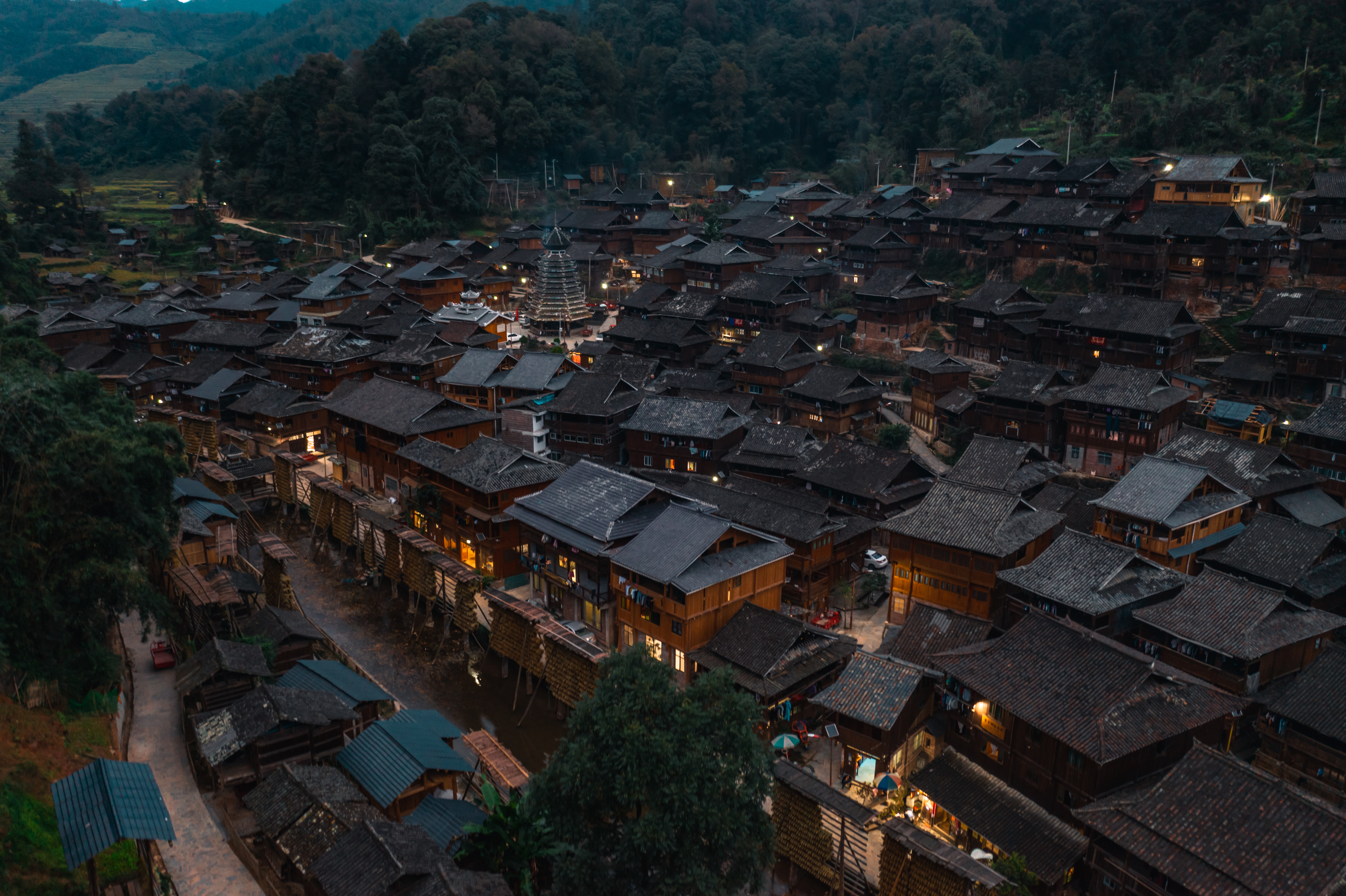 贵州人少景美的小村寨,贵州特色寨子