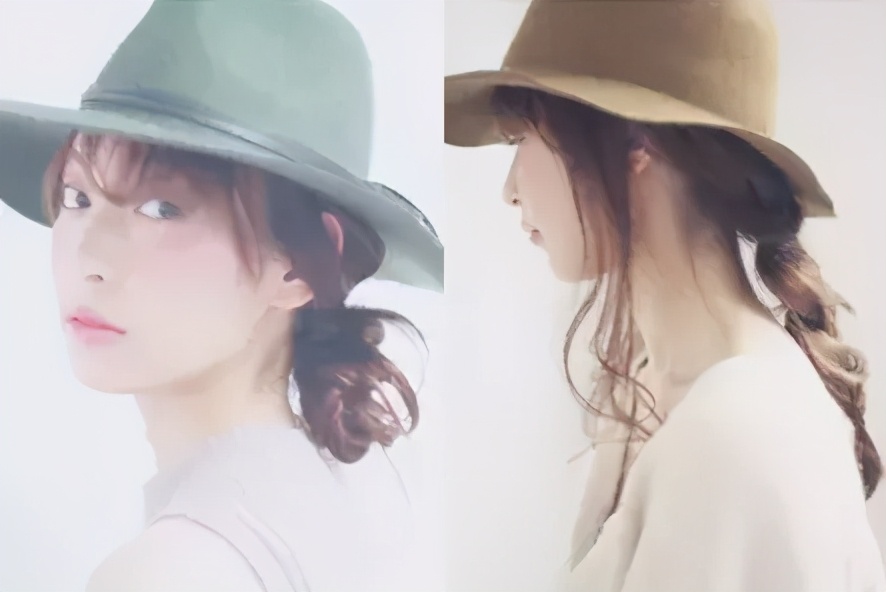 戴帽子发型修饰脸型,戴帽子不好看的头型