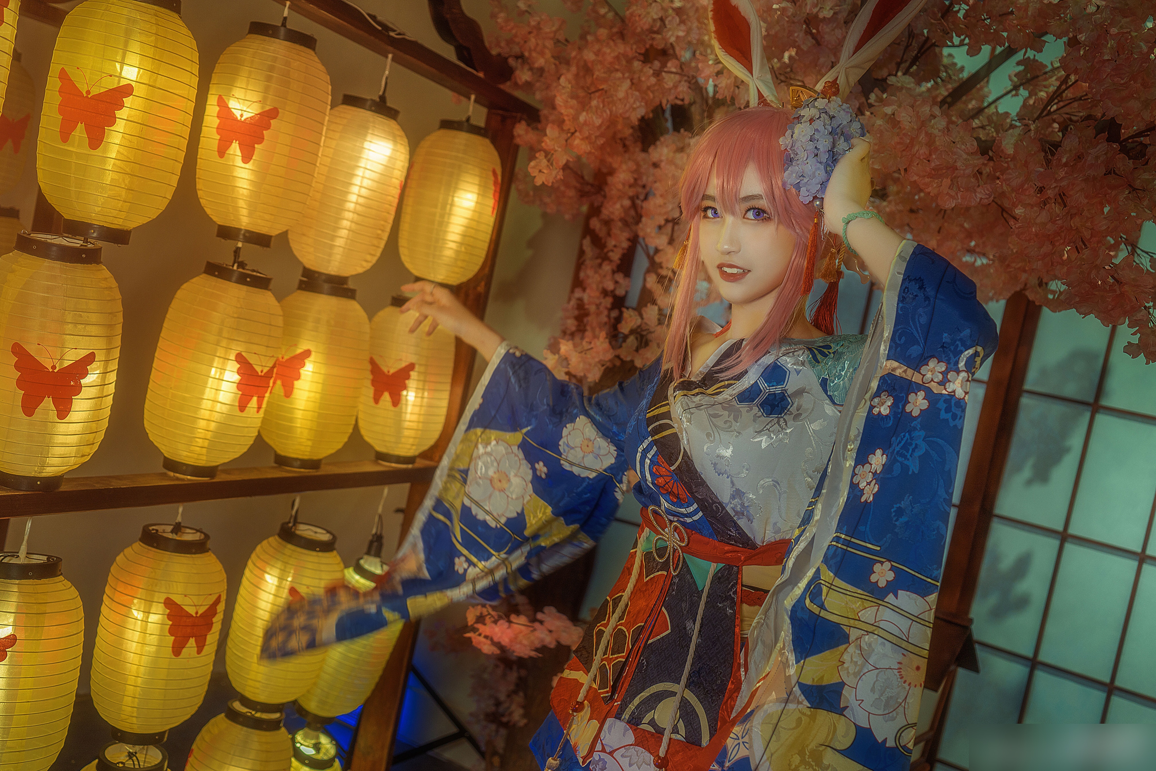 崩坏三cos八重凛,崩坏3八重樱绮罗幻梦cos正片