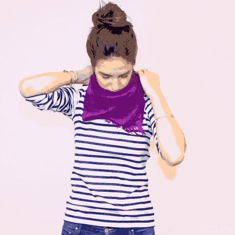 围巾的各种围法新手,20种最实用的围巾围法