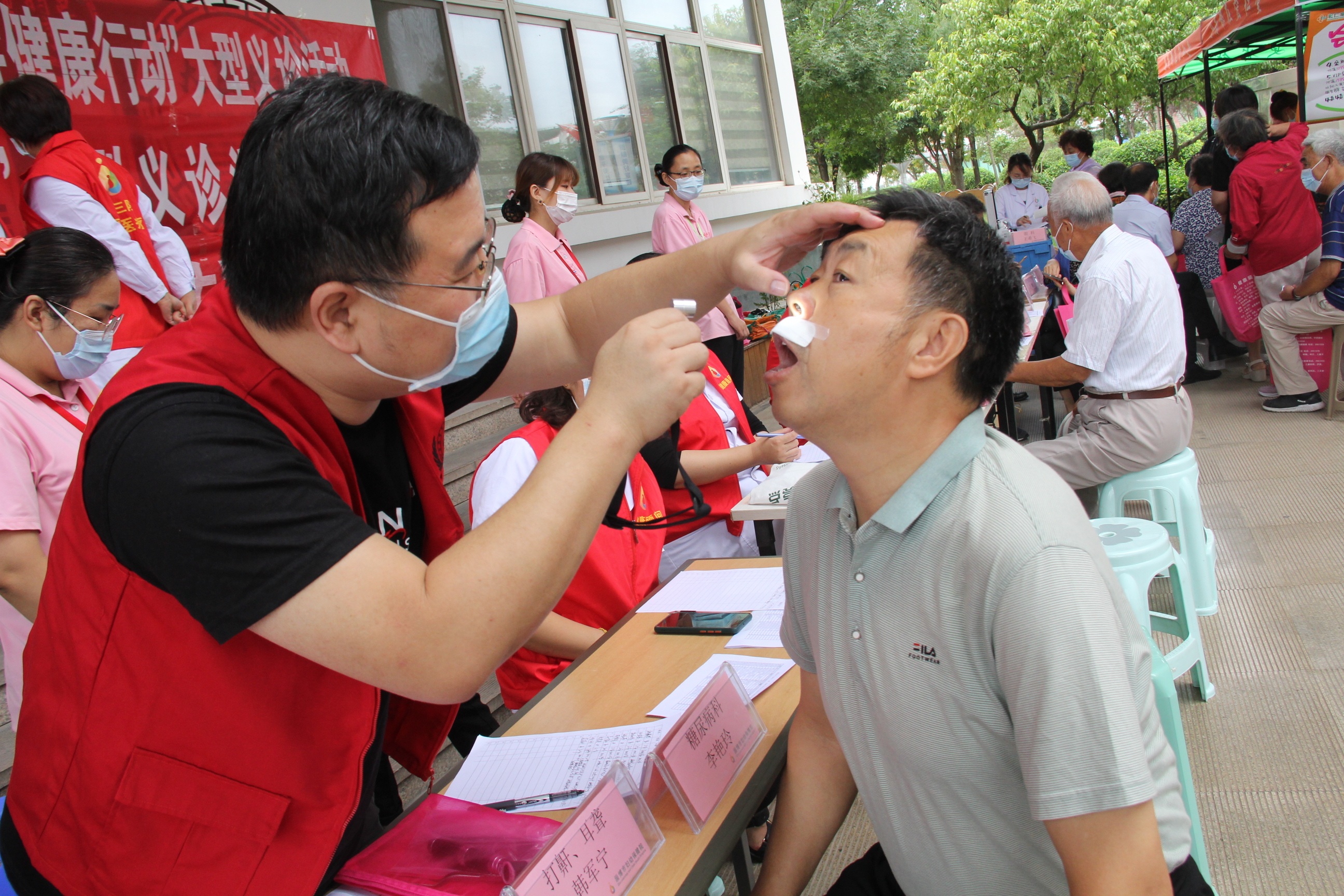 淄博宏仁堂社区卫生服务站,医共体协作惠民生义诊活动暖人心