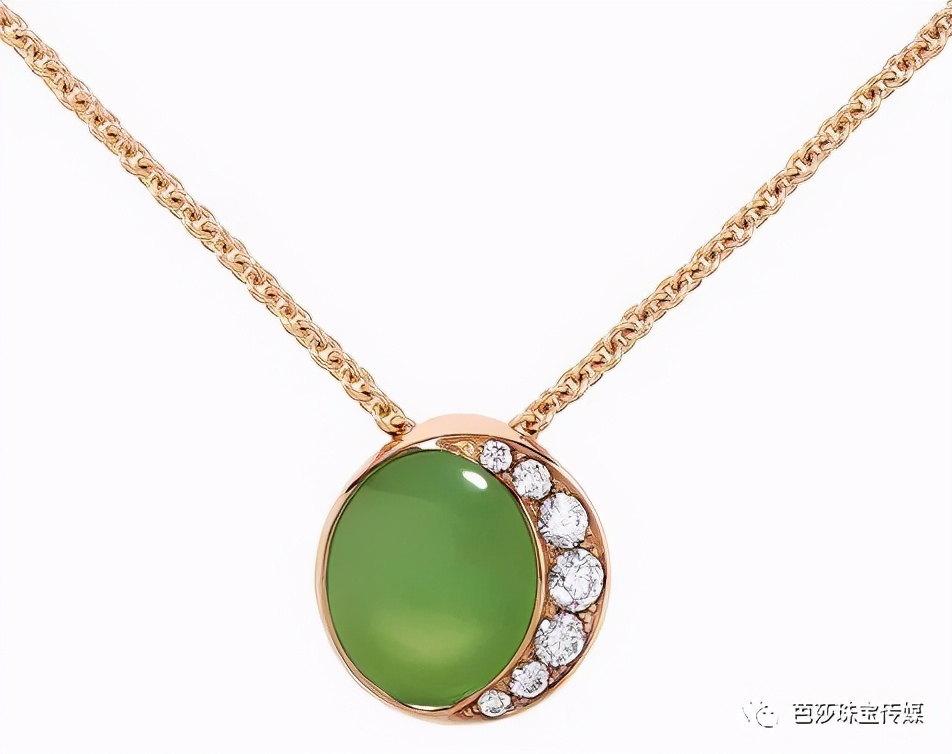 夏季做氛围感美人,清新好入手的葡萄石应该拥有姓名