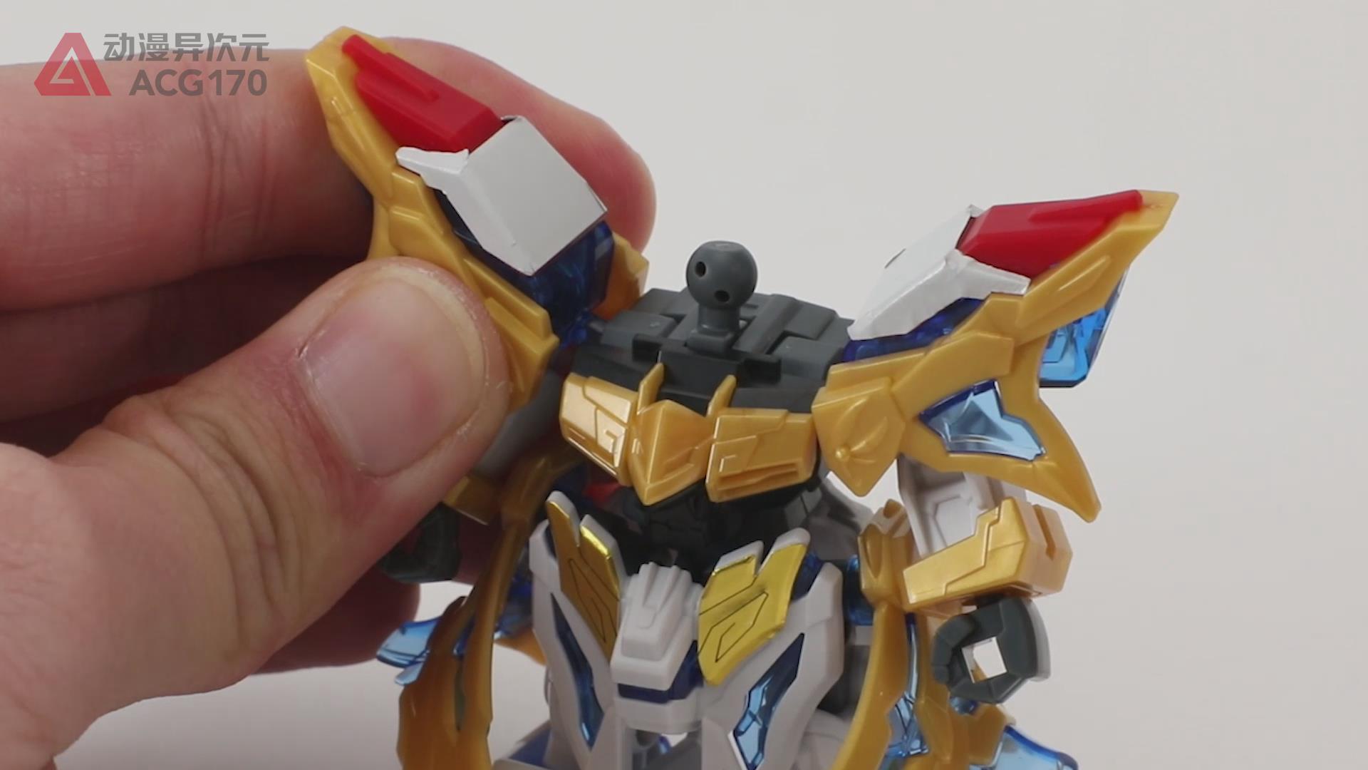 sd高达三国创杰传诸葛亮模型,高达创杰传诸葛亮