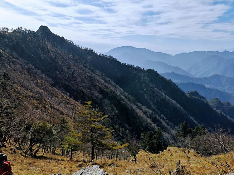 20201101惊悚之行~首阳山大坪梁单日横穿+原返