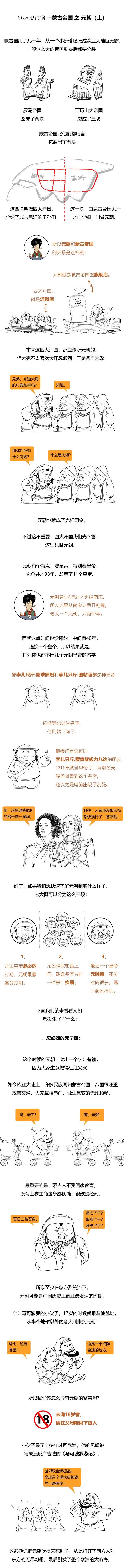 极简元朝史合辑,元朝史主要内容