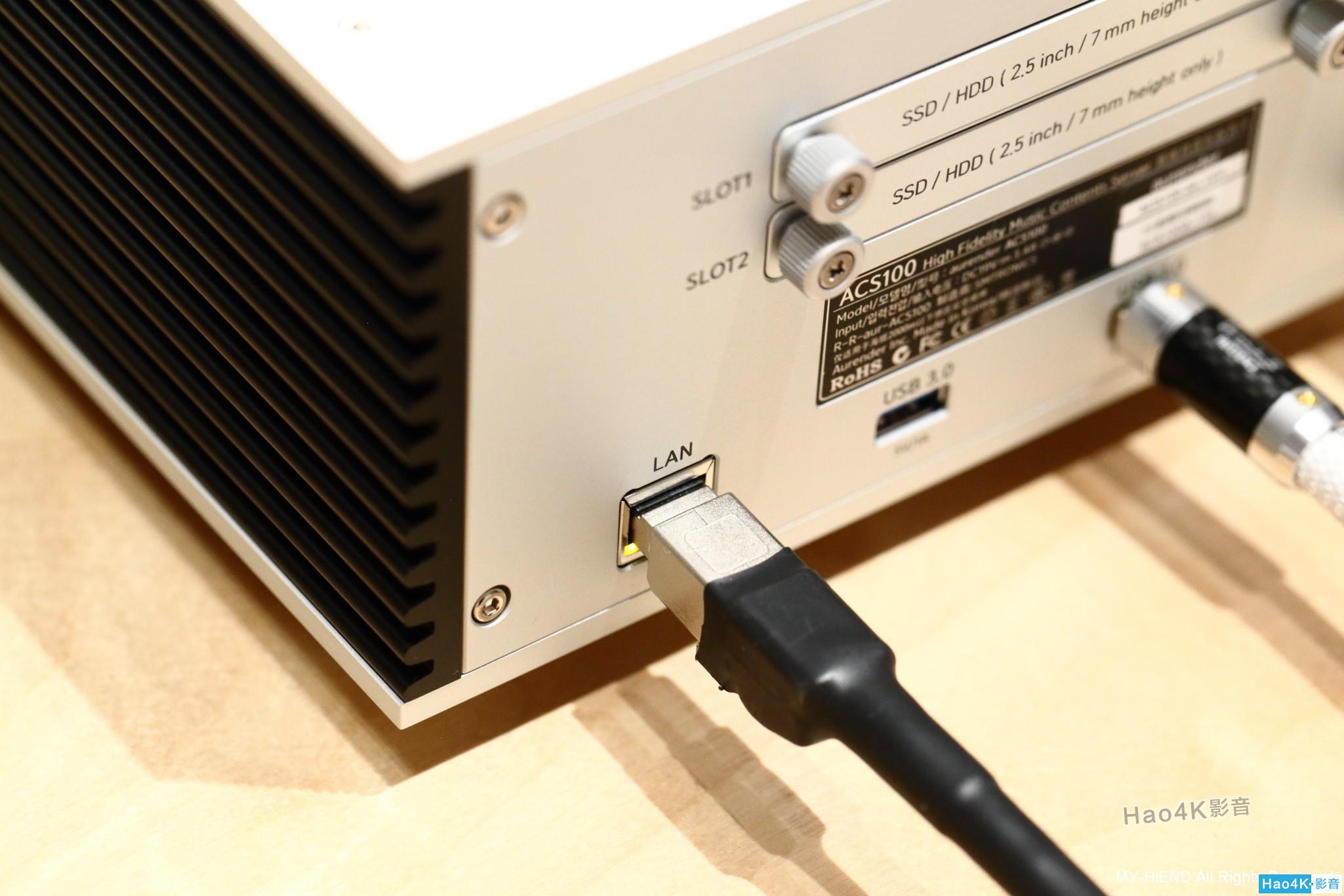 可转录储存数播:AurenderACS100音乐服务器