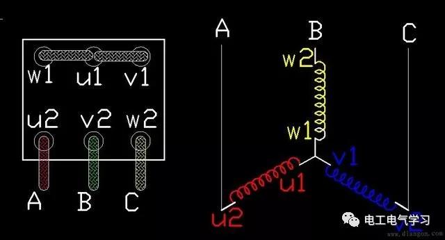 看得懂的电机接线方法,看得懂电路图