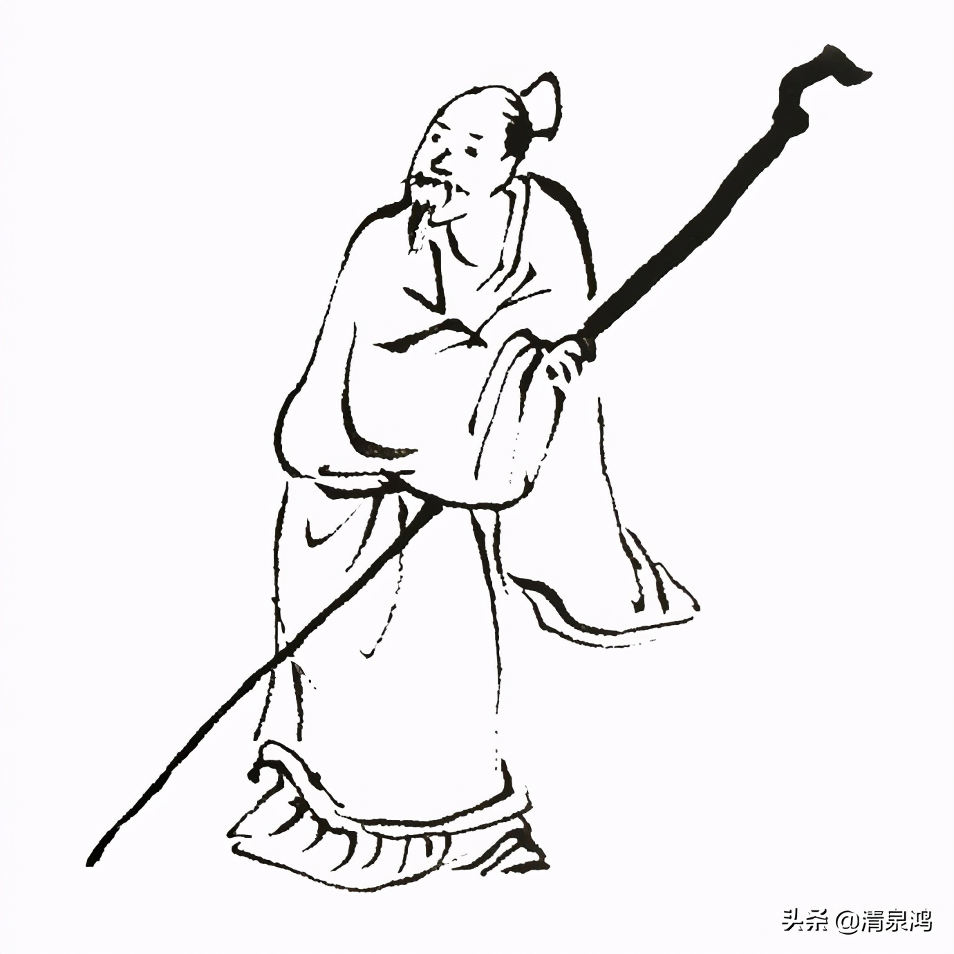 山水画人物点景画法技巧,点景人物作为山水画的关键构成