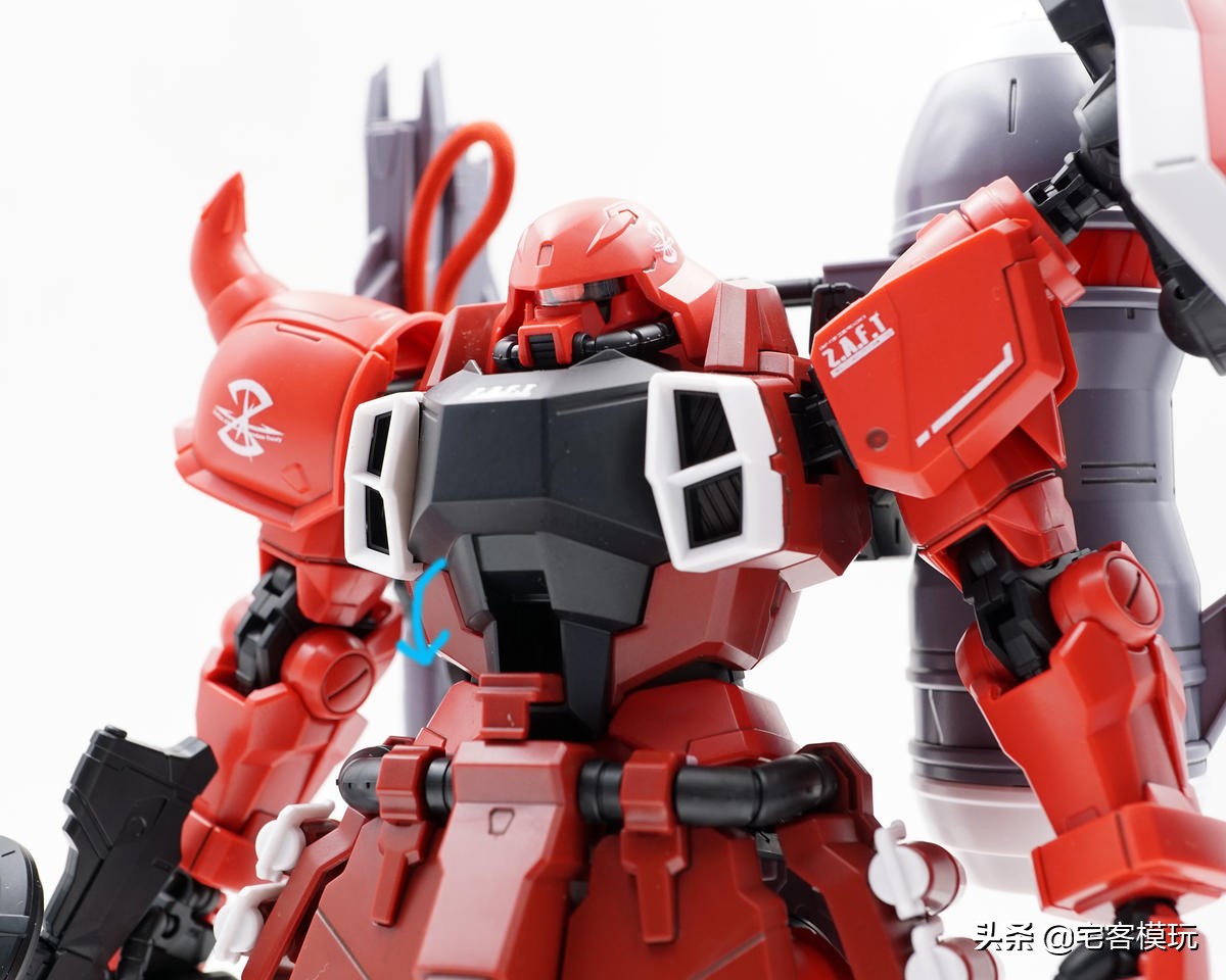 扎古勇士mg测评,mg露娜扎古限定