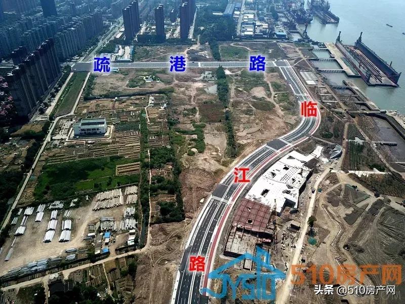 江阴一江一河规划图,航拍江阴一江一河