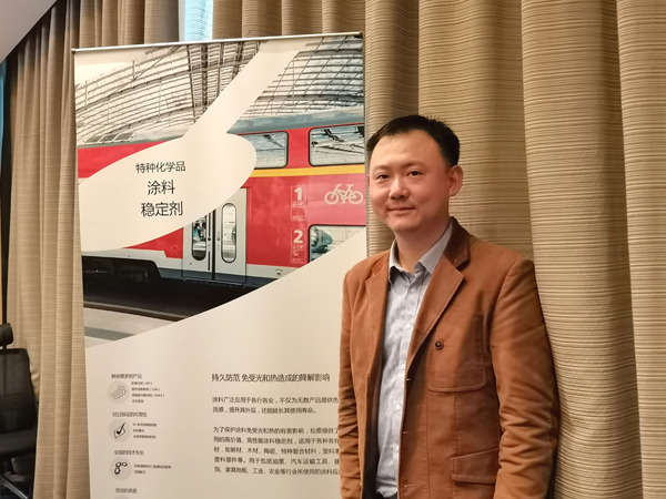 进入中国涂料市场第一年松原不断成长
