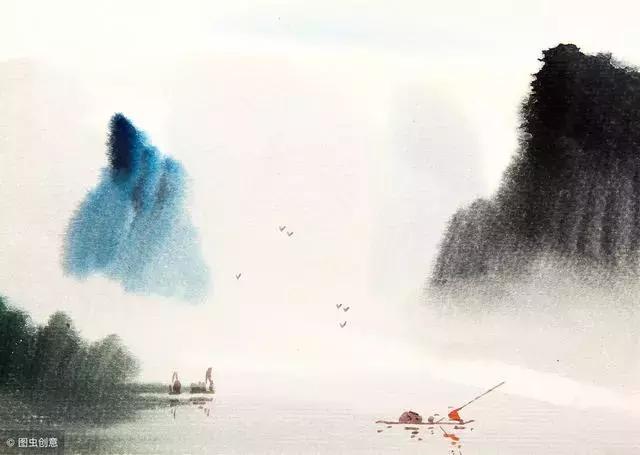 山水画口诀顺口溜,山水画法口诀大全