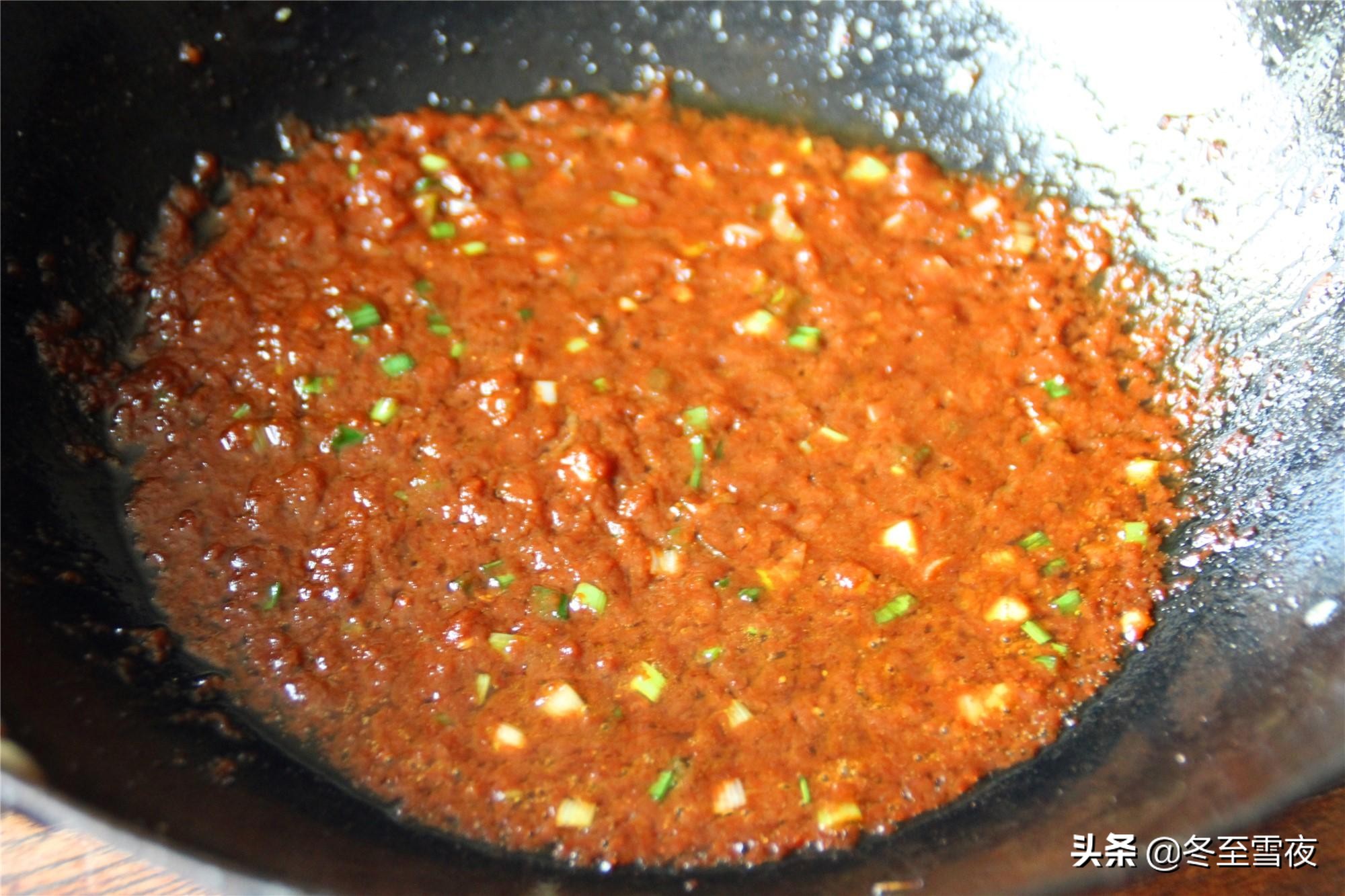 炸鸡蛋酱用什么大酱好吃,吃东北蘸酱菜家庭版