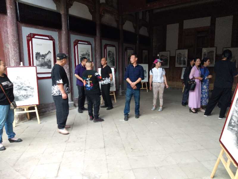 风雨过后见彩虹“五一”礼赞--刘军辉孔令杰大美宜黄写生作品展