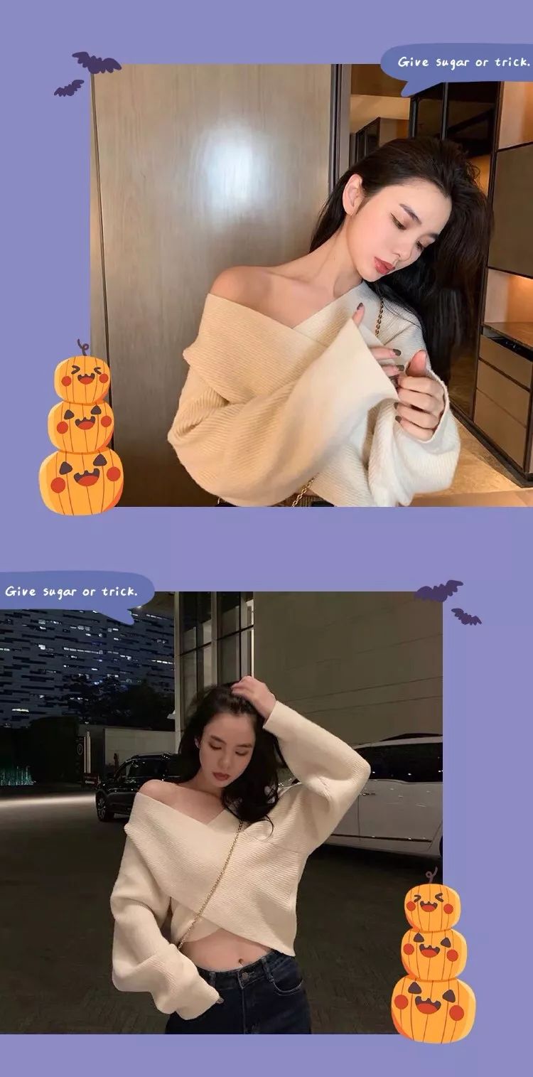 毛衣外套短款怎么穿搭,毛衣外套简单好看花型