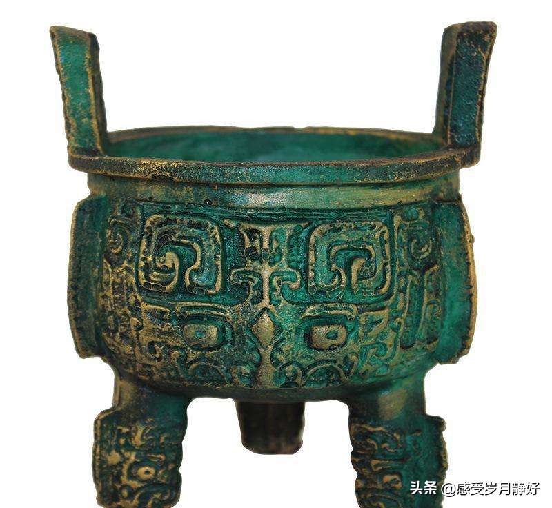 中国古代器具老铜锅,古代铜锅煮肉