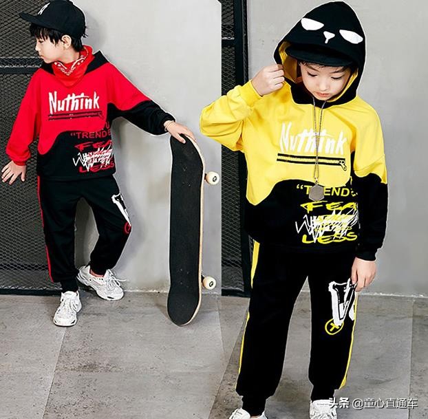 童装韩系风中大童,中大童装8-16岁运动衣