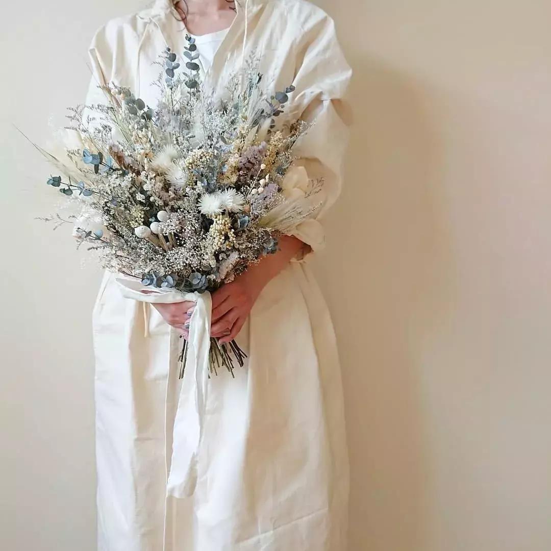 客厅干花布置,客厅干花摆放设计