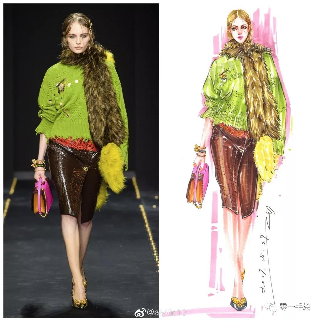 教你画衣服设计图,设计衣服手绘画简单教程整套