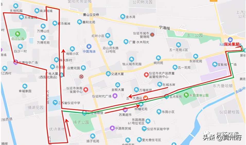仪征公交线路查询9路,仪征公交路线汇总2019年9月