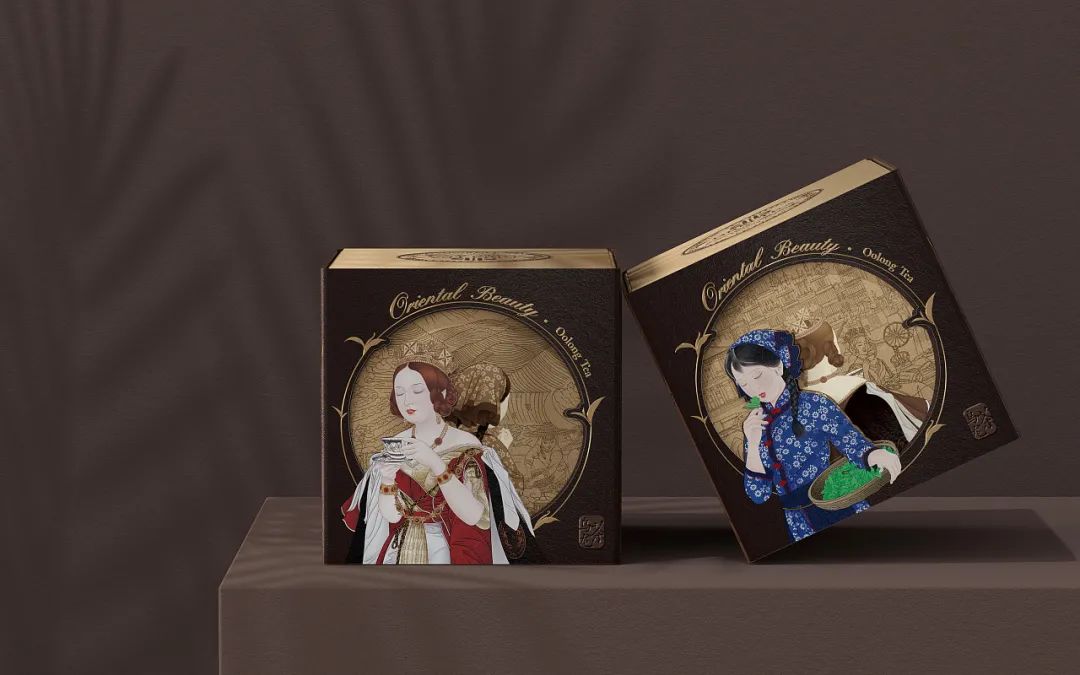 方正茶叶包装设计,新潮茶叶包装设计