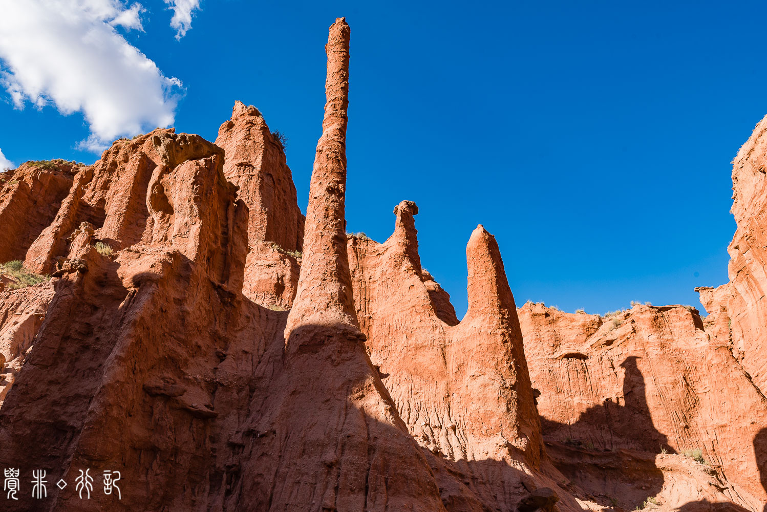 温宿大峡谷和甘肃七彩丹霞,温宿县丹霞大峡谷