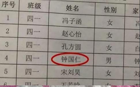 班主任喜得贵子,小学生帮助起名想象力超群,网友:起名“鬼才”
