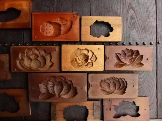 点心木模具,中国木拓模具