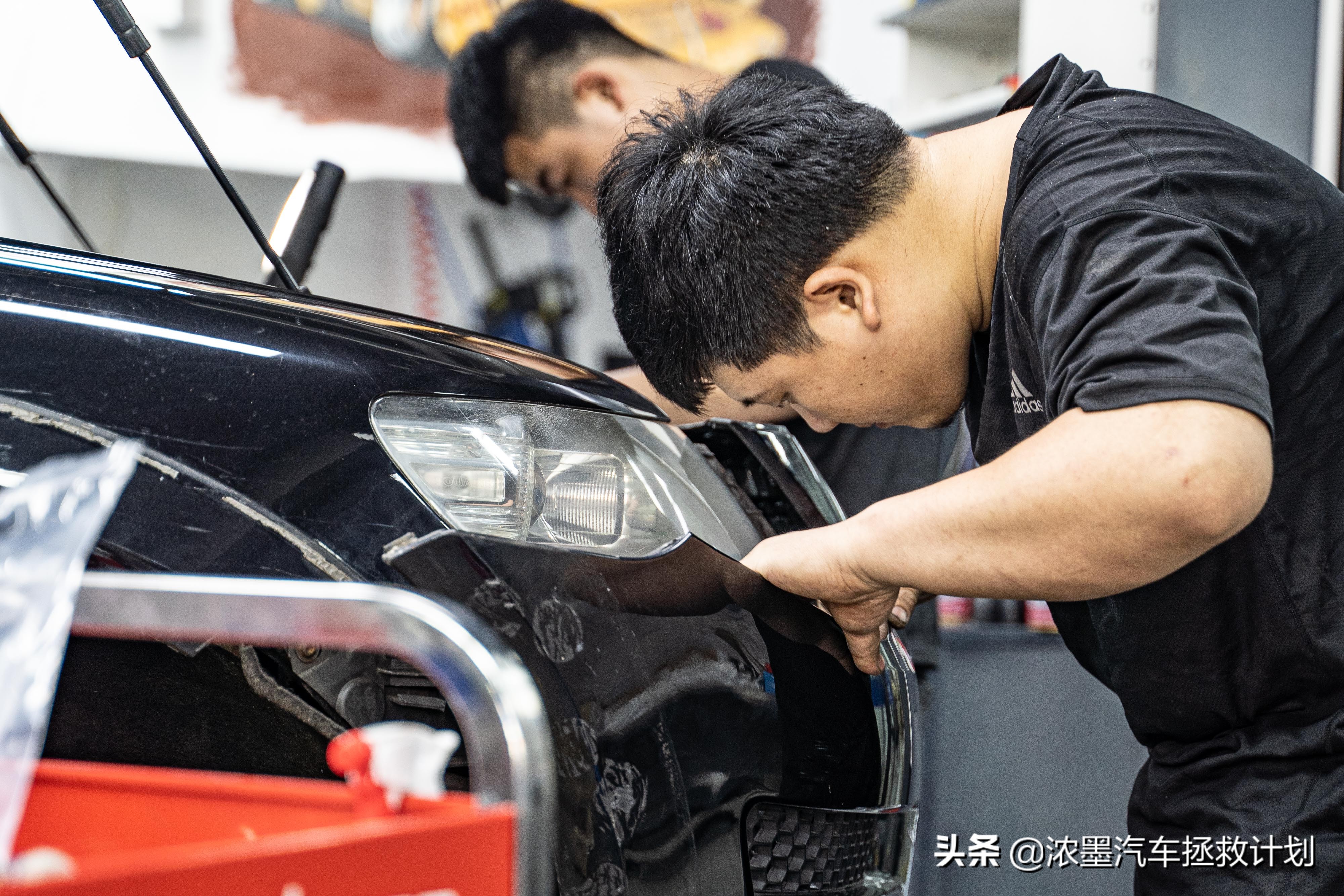 途锐改灯19款锋锐,途锐锋锐