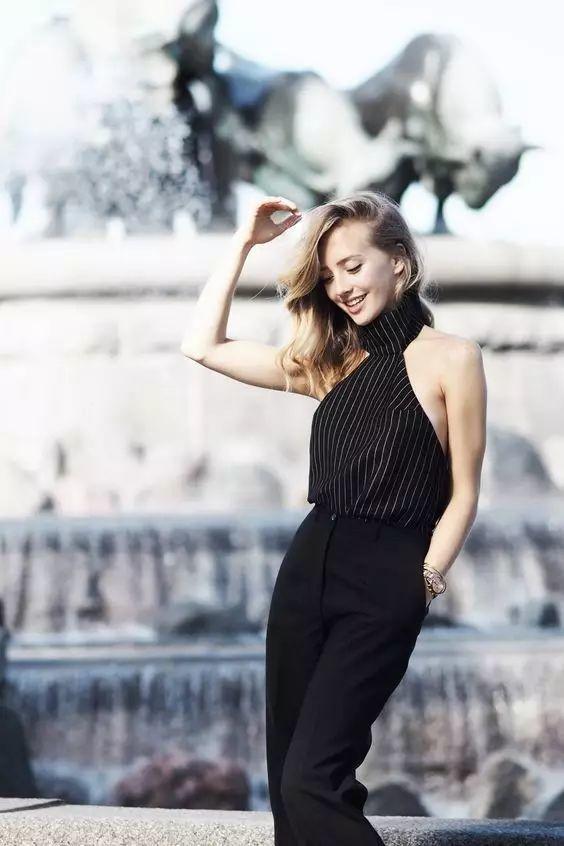 身材小却气势足，让152cm的时尚ins模特教你穿出高个子