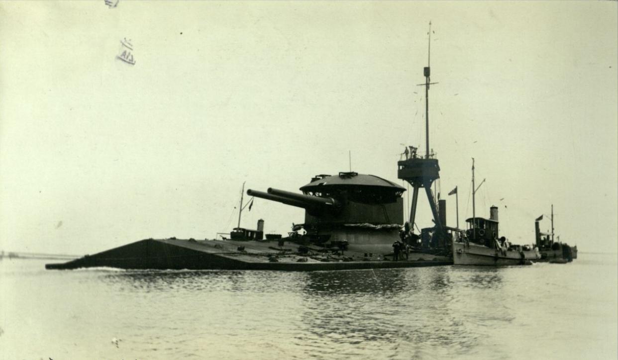 海战史上命最好的战舰：东拼西凑的产物，法迪布鲁诺级浅水重炮舰